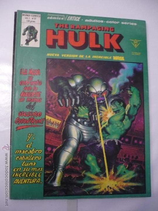 C&oacute;mics: THE RAMPAGING HULK - NUM 12. - Foto 1