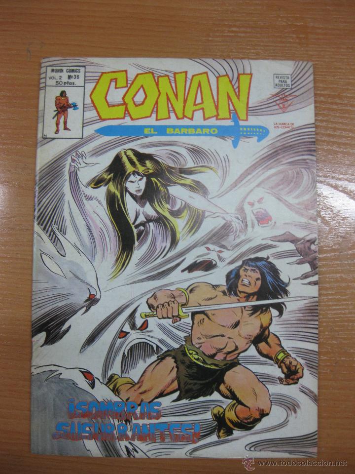 C&oacute;mics: CONAN EL BARBARO. MUNDI COMICS VOL 2.- N&ordm; 36 - Foto 1