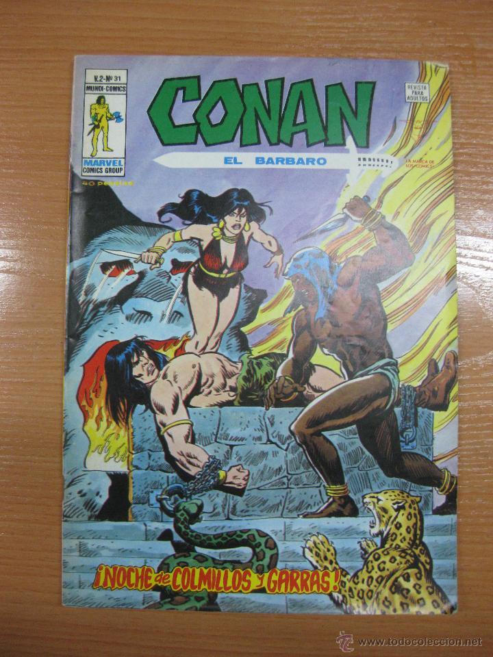 C&oacute;mics: CONAN EL BARBARO. MUNDI COMICS VOL 2.- N&ordm; 31 - Foto 1