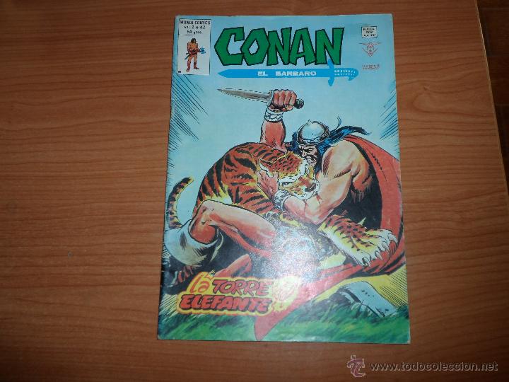 C&oacute;mics: CONAN EL BARBARO N&ordm; 42 EDICIONES VERTICE VOLUMEN 2 - Foto 1
