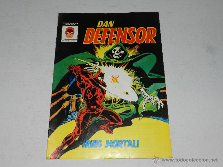 C&oacute;mics: (M-12) DAN DEFENSOR NUM 5 , MUNDICOMICS , EDC VERTICE 1981, BUEN ESTADO - Foto 1