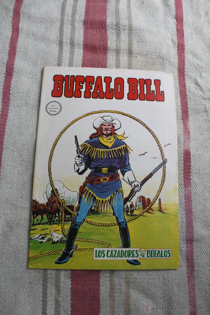 C&oacute;mics: EDICIONES VERTICE: BUFALO BILL N&ordm; 1: LOS CAZADORES DE BUFALO - Foto 1