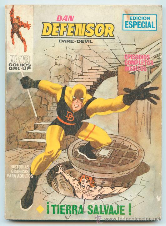 C&oacute;mics: DAN DEFENSOR (DARE-DEVIL) - N&ordm; 6 - &iexcl;TIERRA SALVAJE! - ED. VERTICE - 1970 - Foto 1