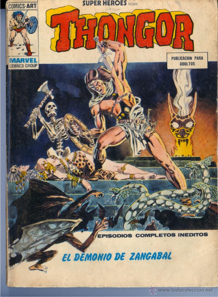 C&oacute;mics: SUPER H&Eacute;ROES N&ordm; 9 (THONGOR) V&Eacute;RTICE TACO - Foto 1