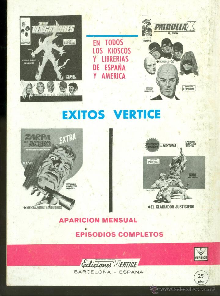 C&oacute;mics: MAX AUDAZ N&ordm; 17 (V&Eacute;RTICE TACO, COMPLETO 128 PP.) de kiosko - Foto 2