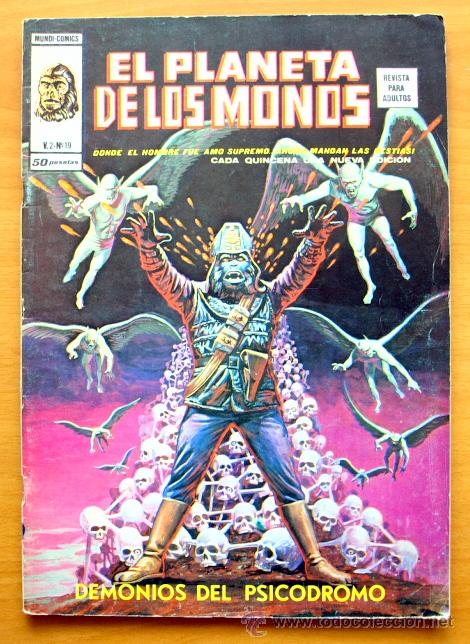 C&oacute;mics: El planeta de los monos n&ordm; 19 - Ediciones V&eacute;rtice 1974 - Foto 1