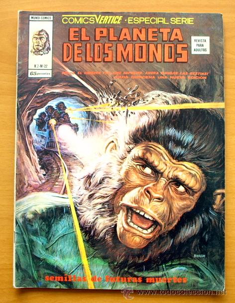 C&oacute;mics: El planeta de los monos n&ordm; 22 - Ediciones V&eacute;rtice 1974 - Foto 1