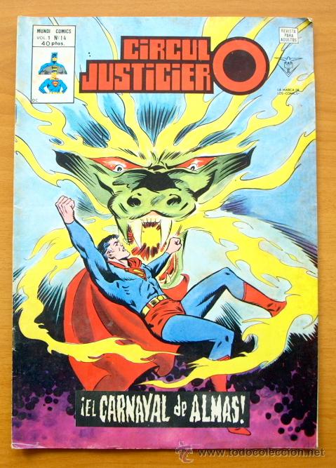 C&oacute;mics: Circulo justiciero, n&ordm; 14 - Ediciones V&eacute;rtice 1978 - V.1 - Foto 1