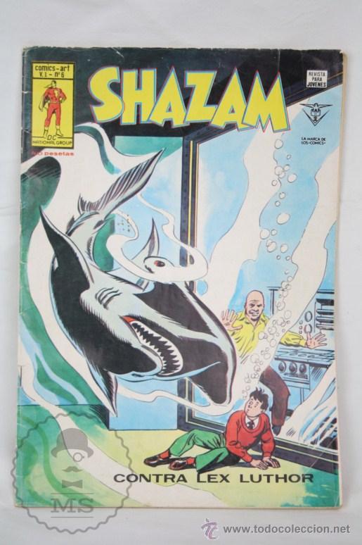 C&oacute;mics: C&oacute;mic Shazam - N&ordm; 6. Contra Lex Luthor - Ediciones V&eacute;rtice, A&ntilde;o 1978 - Foto 1