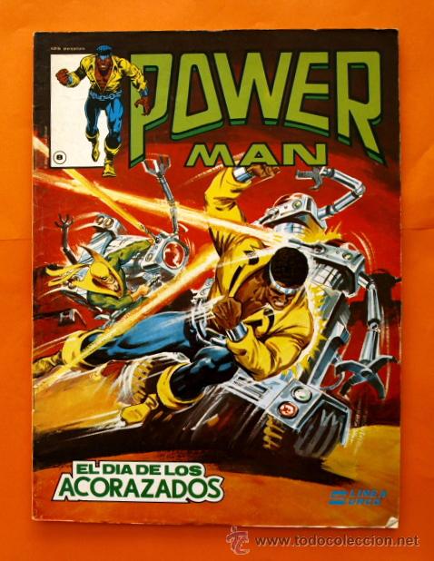C&oacute;mics: POWER MAN - EL DIA DE LOS ACORAZADOS - N&ordm; 8 - EDICIONES SURCO - - Foto 1