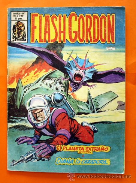 C&oacute;mics: FLASH GORDON - N&ordm; 19 - VOL 2 - EL PLANETA EXTRA&Ntilde;O 2&ordf; PARTE - EDICIONES VERTICE - - Foto 1