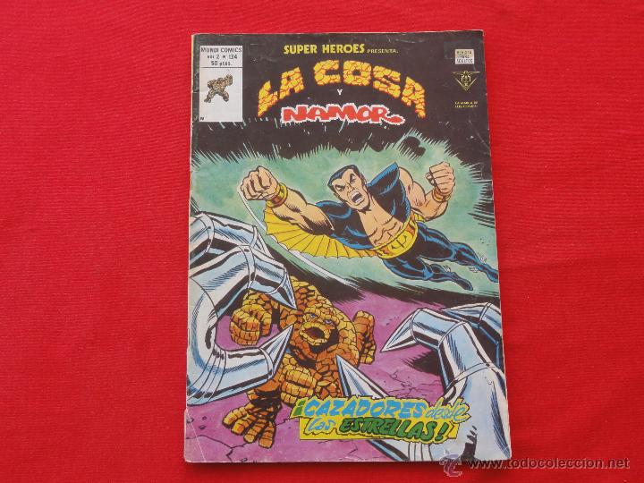 C&oacute;mics: SUPER HEROES N&ordm; 134. LA COSA Y NAMOR - Foto 1