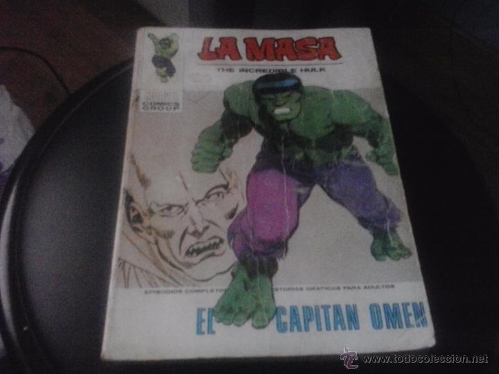 C&oacute;mics: LA MASA VOLUMEN 1 NUMERO 31 VERTICE. HULK. - Foto 1