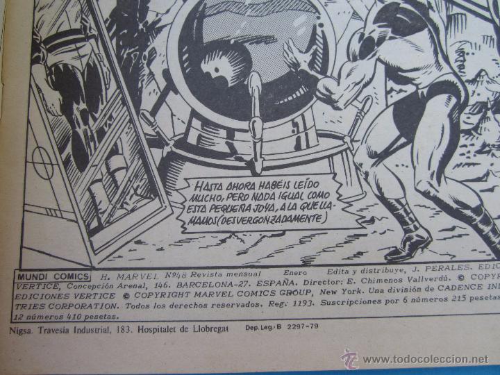 C&oacute;mics: capitan marvel , vol.2 numero 48 editorial vertice 1979 - Foto 2