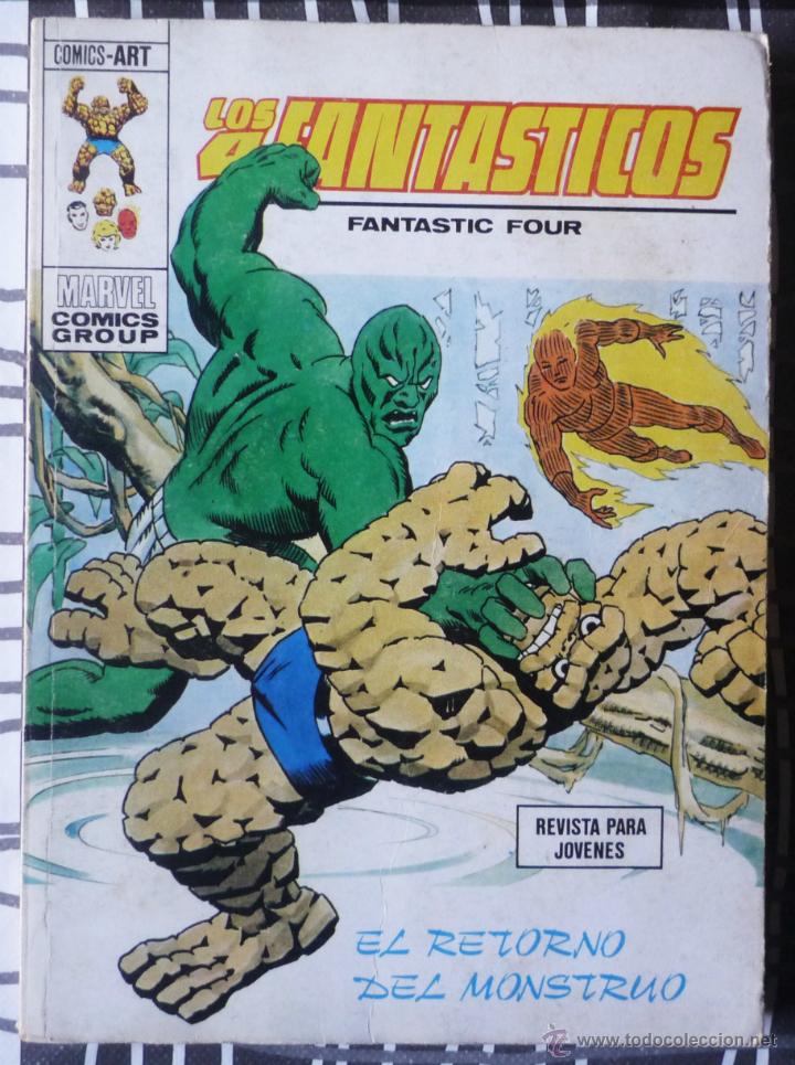 C&oacute;mics: LOS 4 FANTASTICOS V.1 N&ordm; 62 - Foto 1