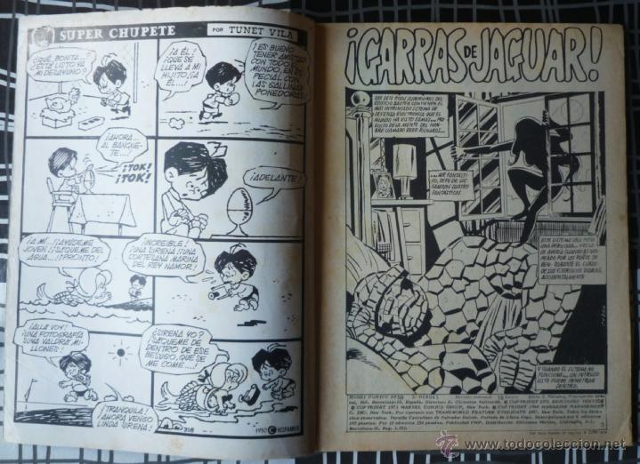 C&oacute;mics: SUPER HEROES V. 2 N&ordm; 59 - LA COSA Y TIGRA - Foto 3