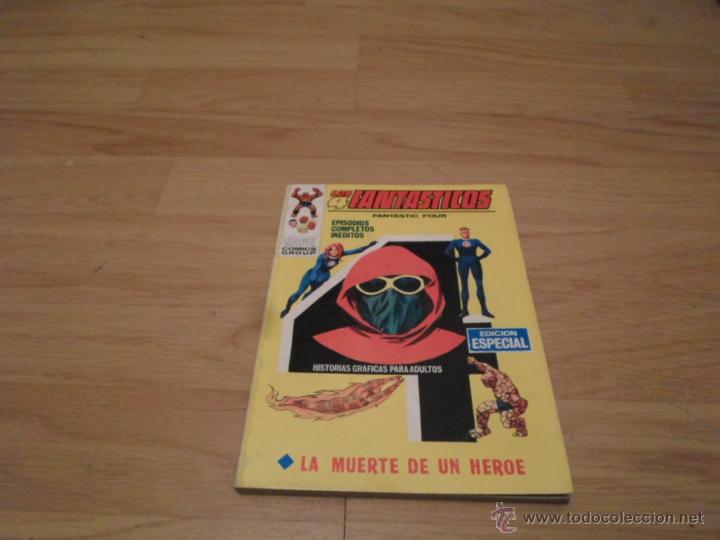 C&oacute;mics: Vertice. Comics Group, Los 4 fantasticos, La muerte de un heroe, n&ordm; 17 - Foto 1