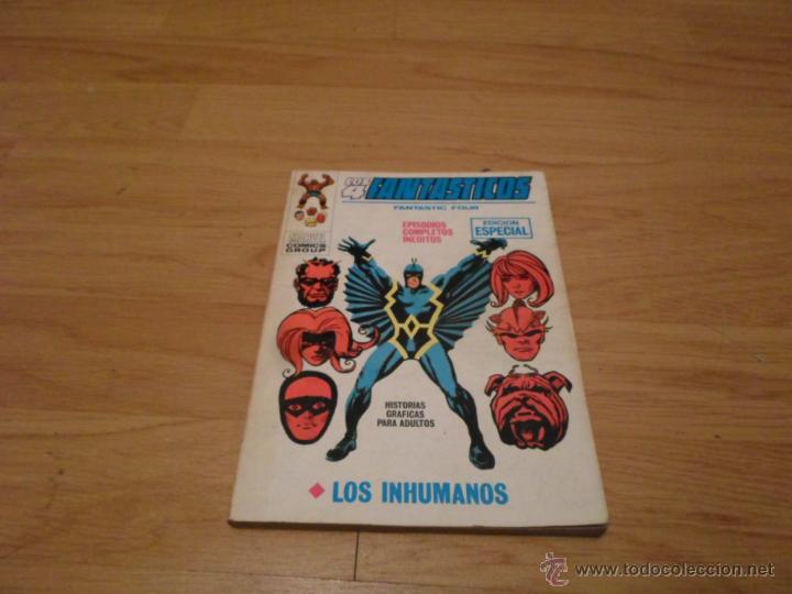 C&oacute;mics: Vertice. Comics Group, Los 4 fantasticos, Los inhumanos, n&ordm; 22 - Foto 1