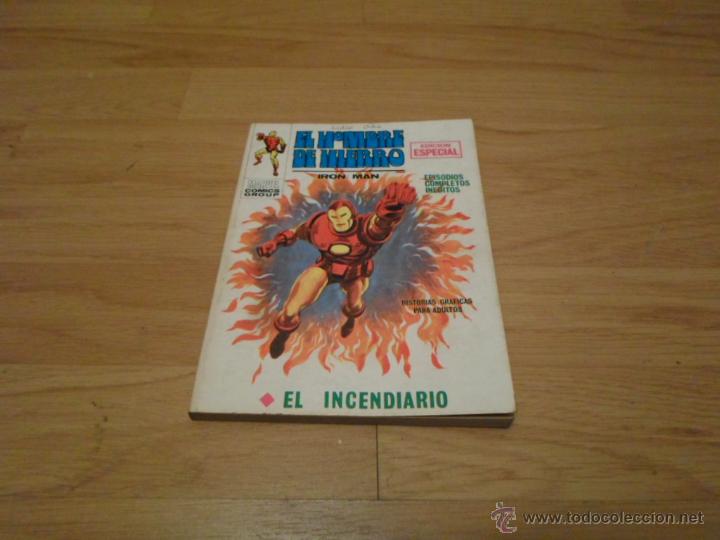 C&oacute;mics: Vertice. Comics Group, El hombre de hierro, El incendio, n&ordm; 11 - Foto 1