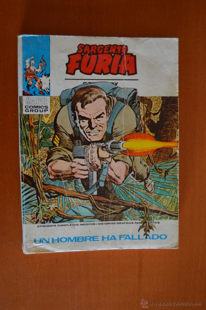 C&oacute;mics: SARGENTO FURIA N&ordm; 11 VOL. 1 ** VERTICE ** TACO - Foto 1