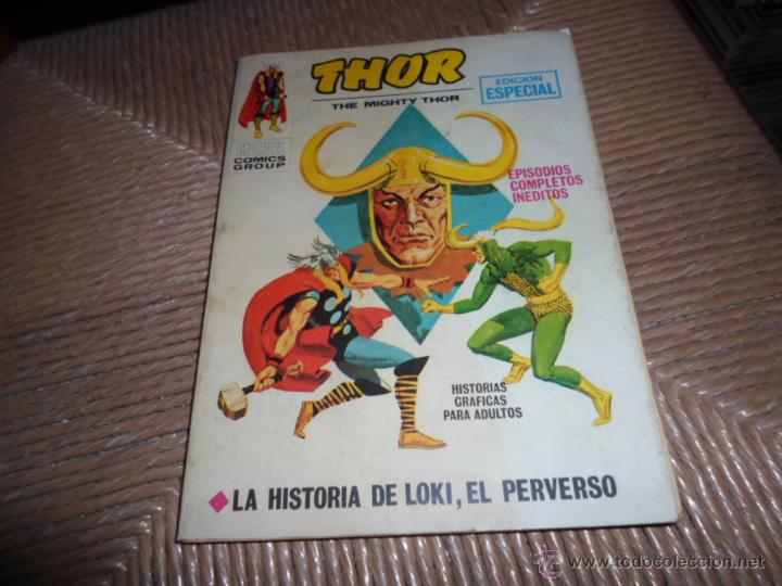 C&oacute;mics: Marvel Comics Group. Ed Especial.Vertice,Thor. La historia de Loki, el poderoso, n&ordm; 8 - Foto 1