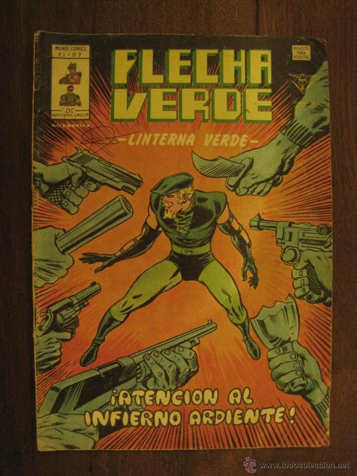 C&oacute;mics: VERTICE MUNDI COMICS VOL.1, FLECHA VERDE N&ordm; 7. 1979 - Foto 2