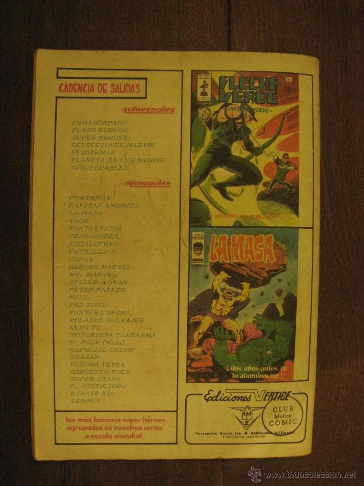 C&oacute;mics: VERTICE MUNDI COMICS VOL.1, FLECHA VERDE N&ordm; 7. 1979 - Foto 4