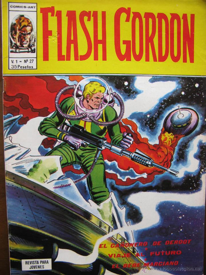 C&oacute;mics: FLASH GORDON. V. 1 - N&ordm; 27. - Foto 1