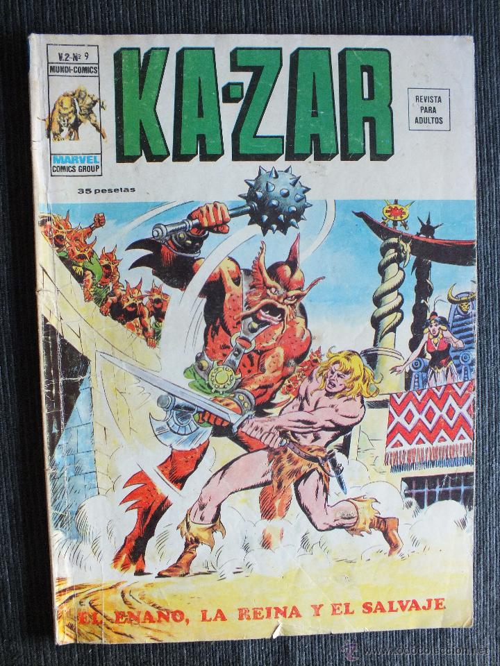 C&oacute;mics: KAZAR N&ordm; 9 VOLUMEN 2 EDITORIAL VERTICE - Foto 1
