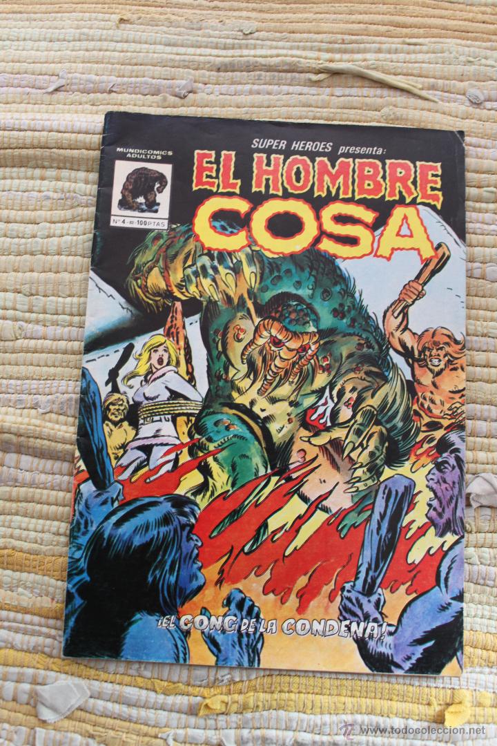 C&oacute;mics: EDICIONES VERTICE : EL HOMBRE COSA N&ordm; 4 MUNDI COMICS - Foto 1
