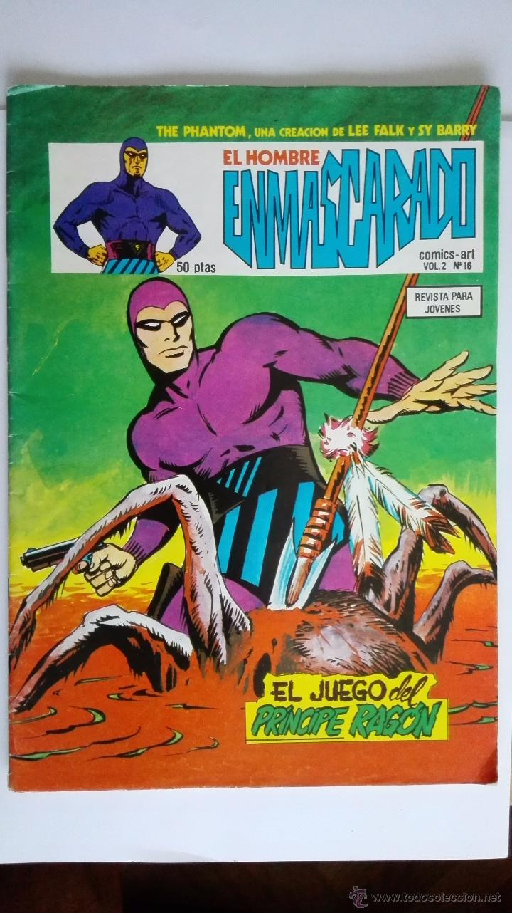 C&oacute;mics: EDICIONES VERTICE - EL HOMBRE ENMASCARADO N&ordm; 16 VOL 2 - Foto 1