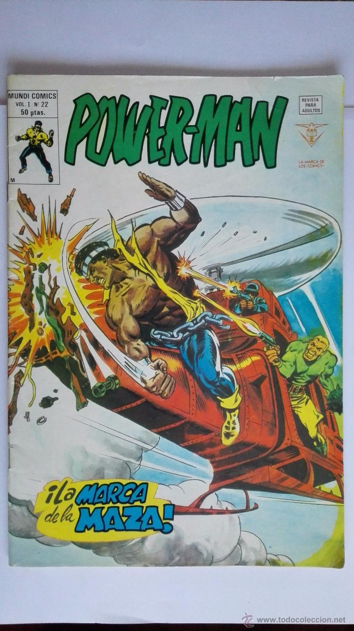 C&oacute;mics: MUNDI-COMICS, POWER-MAN N&ordm; 22 VOL 1 - Foto 1
