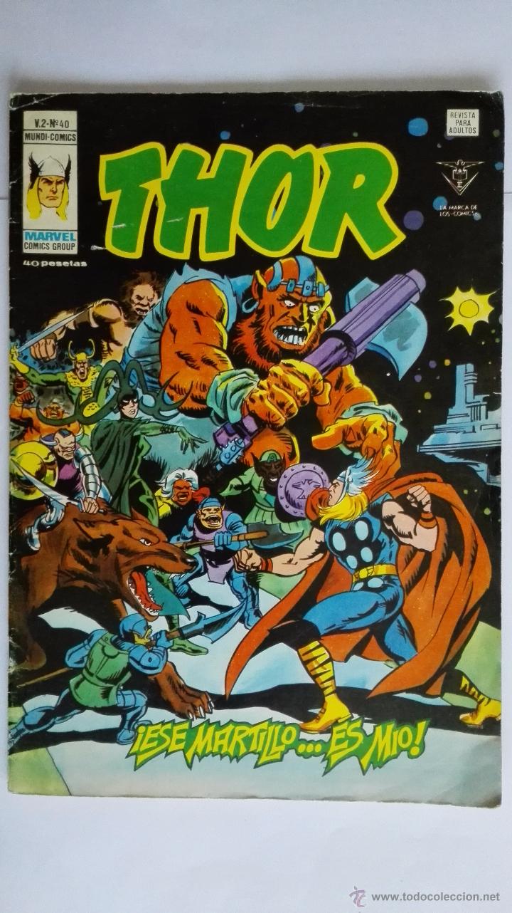 C&oacute;mics: MUNDI-COMICS, THOR N&ordm; 40 VOL 2 - Foto 1