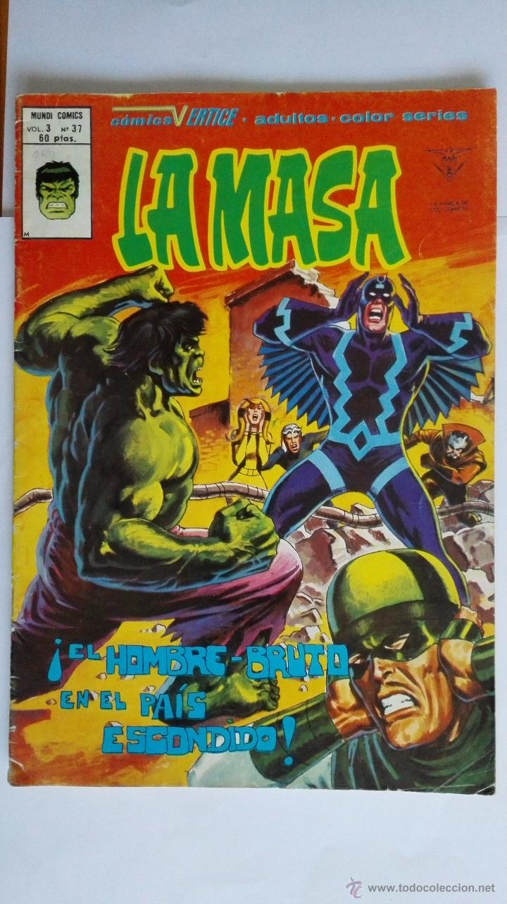 C&oacute;mics: MUNDI-COMICS, LA MASA,  N&ordm; 37  VOL 3 - Foto 1