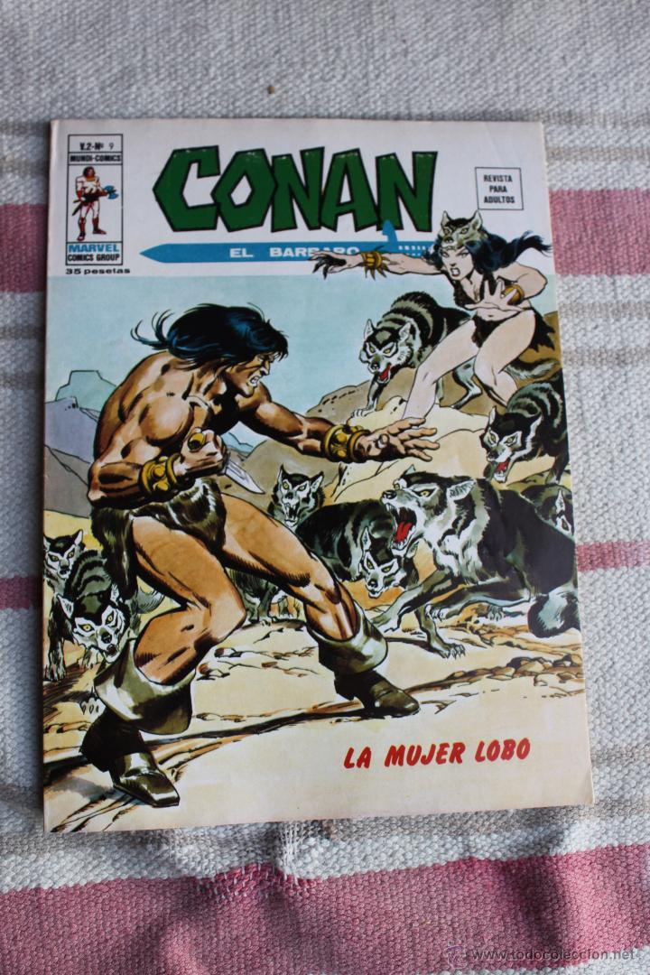 C&oacute;mics: CONAN EL BARBARO V 2 N&ordm; 9 LA MUJER LOBO - Foto 1
