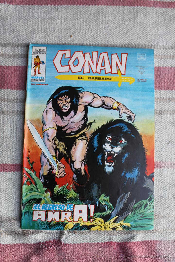 C&oacute;mics: CONAN EL BARBARO V 2 N&ordm; 30 EL REGRESO DE AMARA - Foto 1