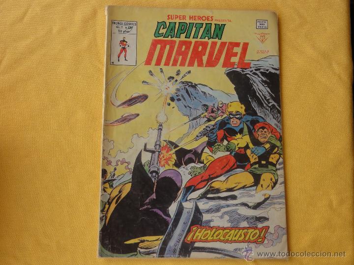 C&oacute;mics: SUPER HEROES PRESENTA. VOL.2. N&ordm; 132. CAPITAN MARVEL. VERTICE - Foto 1