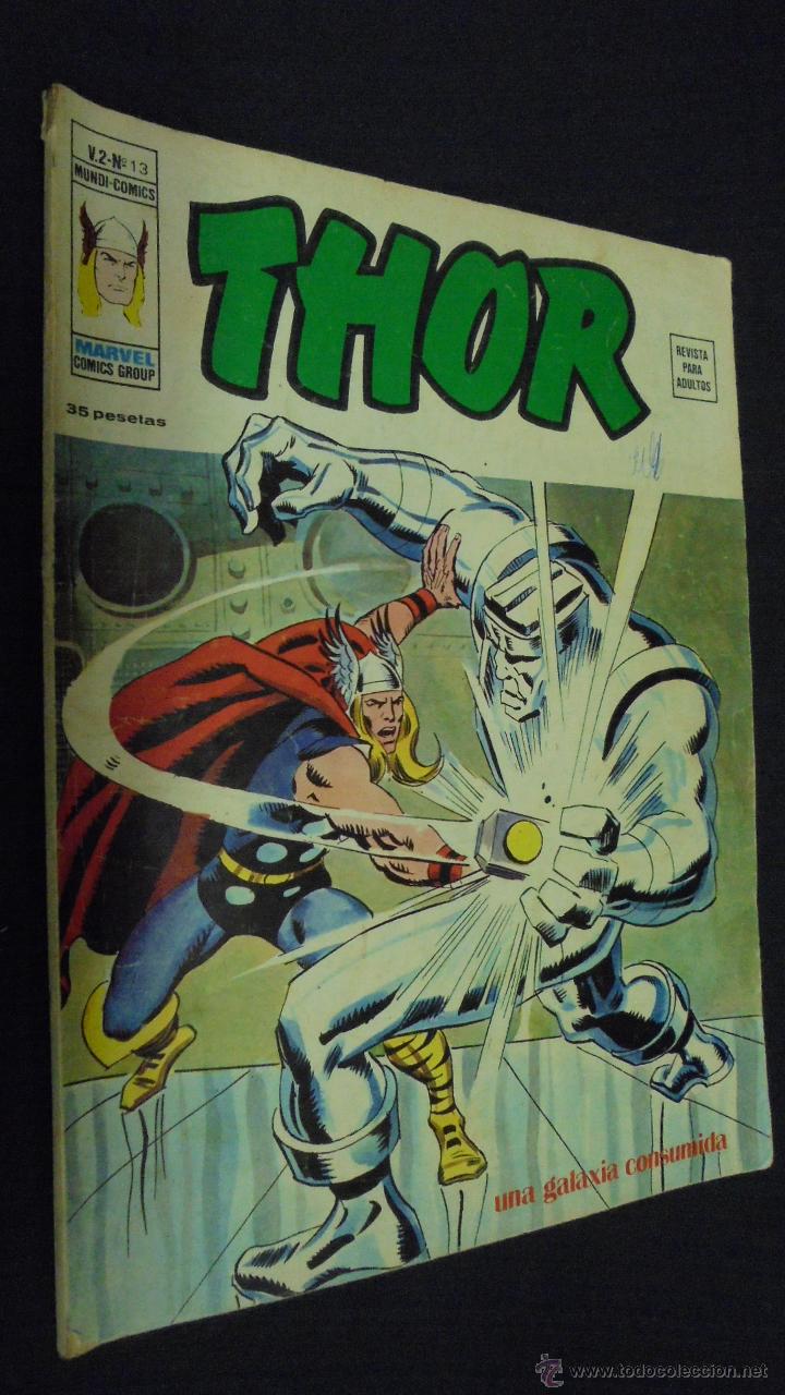 C&oacute;mics: THOR. VOLUMEN 2. N&ordm; 13 . EDICIONES VERTICE. LEER DESCRIPCION. - Foto 1