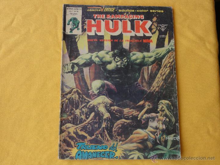 C&oacute;mics: THE RAMPAGING HULK. VOL. 1 N&ordm; 10. VERTICE. - Foto 1