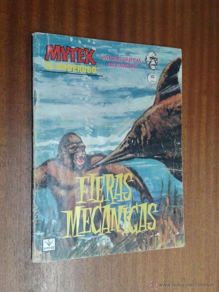 C&oacute;mics: MYTEK EL PODEROSO N&ordm; 15: FIERAS MEC&Aacute;NICAS / V&Eacute;RTICE GRAPA 1965 - Foto 1