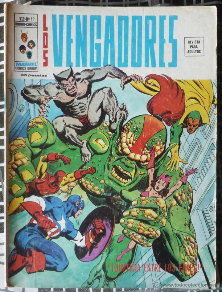 C&oacute;mics: LOS VENGADORES V.2 n&ordm; 19 - Foto 1
