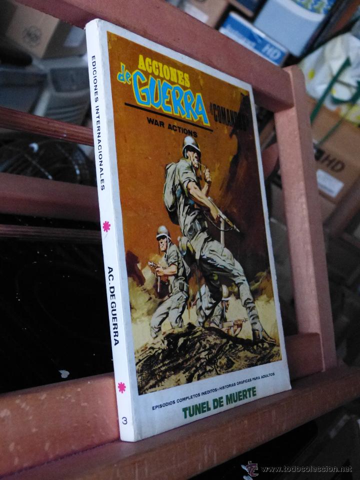 C&oacute;mics: ACCIONES DE GUERRA N&ordm; 3 (V&Eacute;RTICE TACO ) COMO NUEVO - Foto 3