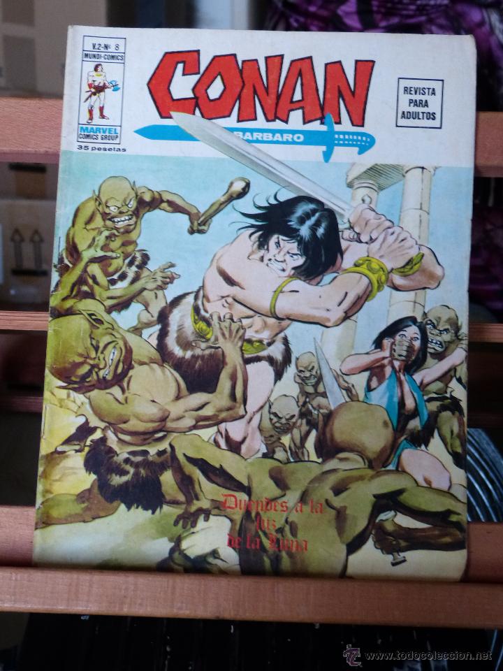 C&oacute;mics: CONAN VOL. 2 N&ordm; 8  (V&Eacute;RTICE MUY BUEN ESTADO) - Foto 1
