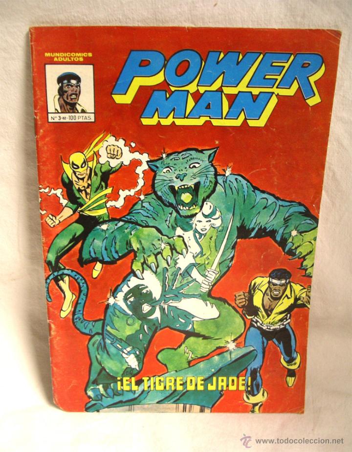 C&oacute;mics: Power Man n&ordm; 3 El Tigre de Jade, Editorial Vertice - Foto 1