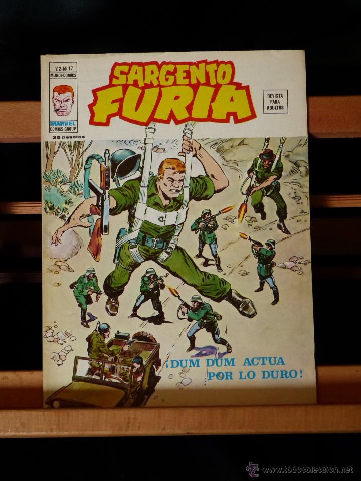 C&oacute;mics: SARGENTO FURIA N&ordm; 17 (BUEN ESTADO) - Foto 1
