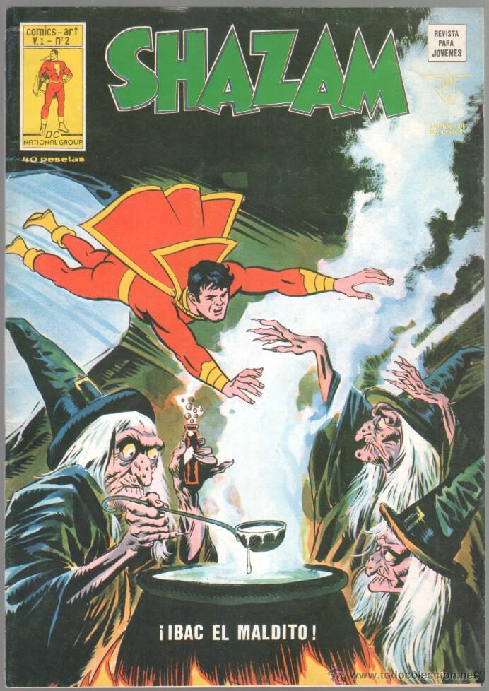 C&oacute;mics: SHAZAM ( CAPITAN MARVEL ) V.1 N&ordm; 2 EDICIONES V&Eacute;RTICE 1977 - Foto 1