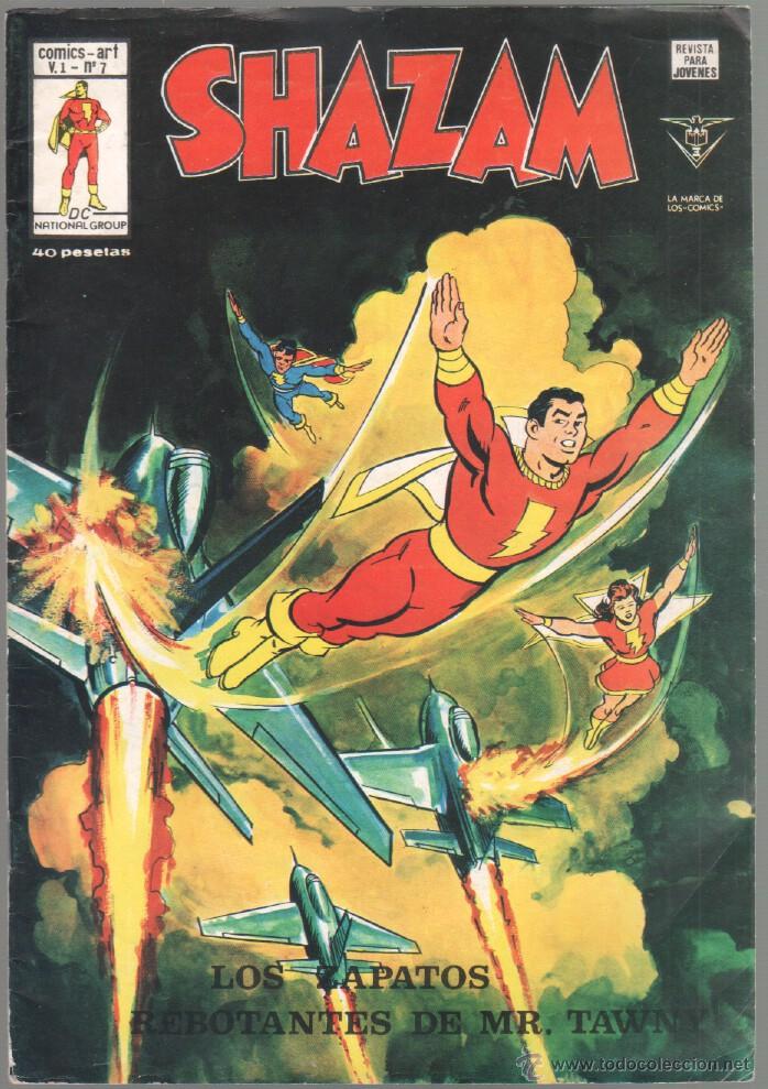 C&oacute;mics: SHAZAM ( CAPITAN MARVEL ) V.1 N&ordm; 7 - EDICIONES V&Eacute;RTICE 1979 - Foto 1