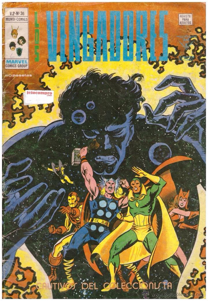 C&oacute;mics: Comic Los Vengadores, Vol. 2, n&ordm; 36 - Mundi Comics Vertice - Foto 1