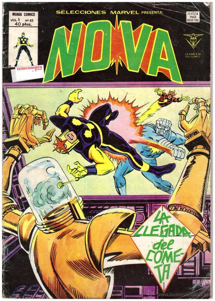 C&oacute;mics: Comic Nova (Selecciones Marvel presenta:), Vol. 1, n&ordm; 41 - Mundi Comics Vertice - Foto 1