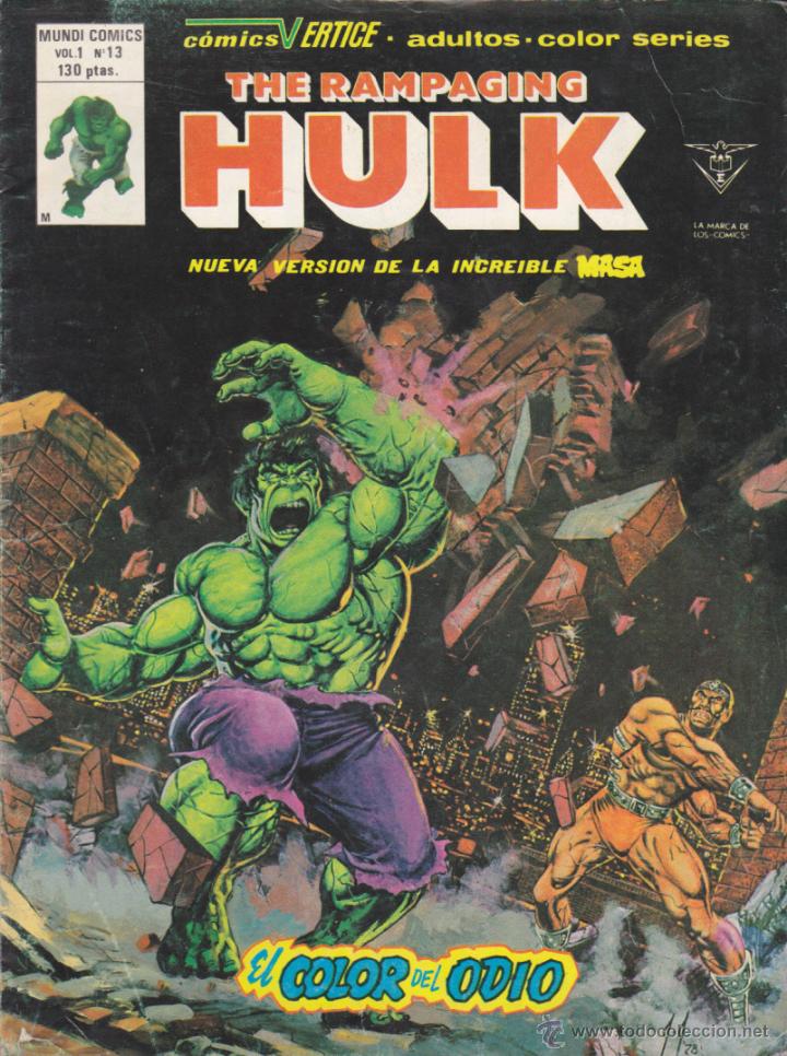 C&oacute;mics: COMIC COLECCION THE RAMPLING HULK N&ordm; 13 - Foto 1